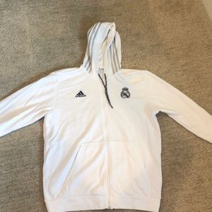 Real Madrid Zip Up Hoodie